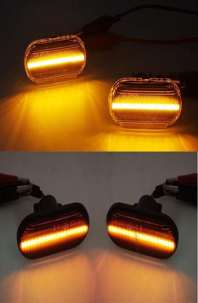 1 Set Für Dacia Duster Dokker Lodgy Renault Megane 1 Clio1 2 KANGOO ESPACE Smart Fortwo 453 Led Dynamische Seite marker Blinker Li2922009