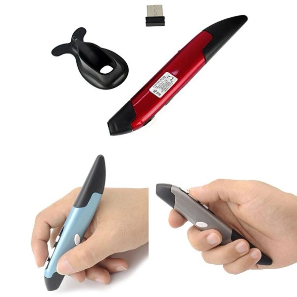 Mäuse 2,4 GHz Mini Wireless USB Maus Optische Presenter Pen Maus für Laptop Desktop Tablet PC Computer Zubehör Büro Wireless Pen