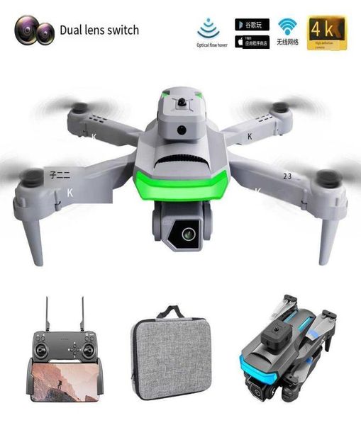 Mini drones para simuladores infantis Drone com câmera para adultos 4k Kid Dron Avião de controle remoto Brinquedos para iniciantes Quadcopter Cool Stuff Ch4831344