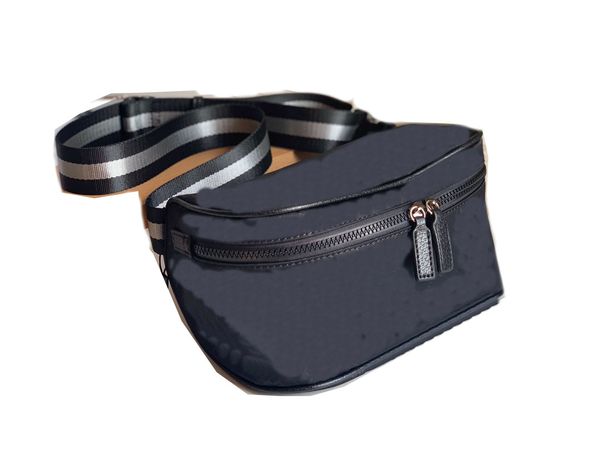 Hüfttasche für Damen und Herren, breiter Schultergurt, Crossbody-Brusttasche für Damen, elegantes kariertes PU-Leder für Damen, modisch