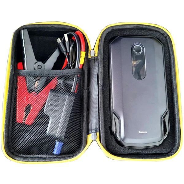 Accessori La più recente custodia da viaggio esterna rigida in EVA per Baseus 20000mAh Jump Starter Power Bank 2000A 12V Batteria per auto portatile Starter