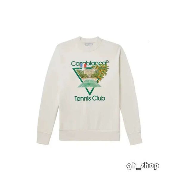 Felpa Casablanc Felpe firmate Casa Tennis Club Pullover casual pesante Maglione maglione Casablanc Felpe con cappuccio Casablanc T Shirt 1840