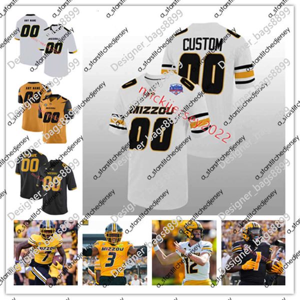 American College Football Wear Missouri Football Missouri Burden III Tyron Hopper Mookie Cooper Sam Horn Marquis Gracial Joseph Charleston DJ Wesolak