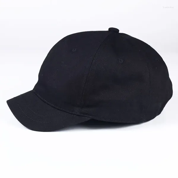 Bola bonés esporte boné 4.5cm borda curta beisebol para mulheres homens viseira ao ar livre casual snapback chapéus retro japonês chapéu curvo