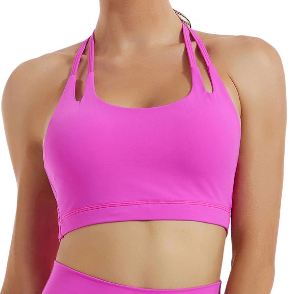 Reggiseni fitness palestra tennisReggiseno sportivo Reggiseno fitness antiurto da donna Running Nude Yoga Top