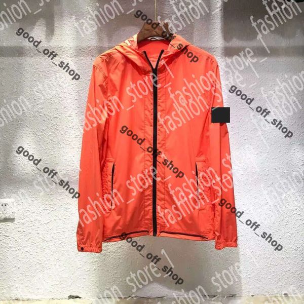 Designer-Jacke mit Abzeichen, Jacken, Stones Island-Oberbekleidung, Reißverschluss, Hemd, Jacke, Stil, Frühling, Herbst, Herren, Damen, Top, Oxford, tragbar, atmungsaktiv, High Stones Islande Cp 734