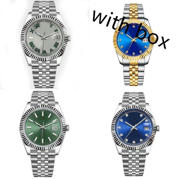 Tasarımcı Saatler Erkekler için Saatler Erkekler Erkekler Erkekler Yüksek Kalite Boyutu 41mm 36mm Datejust Datejust Hareketi Saatler Relojes Watchwats Watchwomen XB03 B4