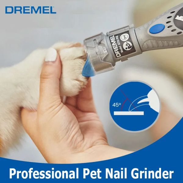 Clippers Dremel Electric Dog Grinder per unghie per unghie per unghie per unghie ricaricabile USB ricarica di gatti Paws per toelettatura per toelettatura per toelettatura.