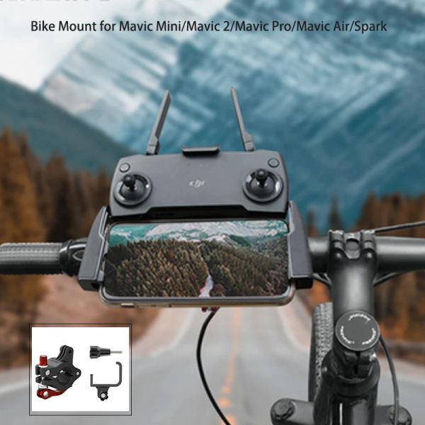 Drones Uchwyt piloto uchwyt rowerowy uchwyt rowerowy do MINI SE /DJI Mavic Mini/Mavic 2/Mavic Pro/Mavic Air/Spark Drone
