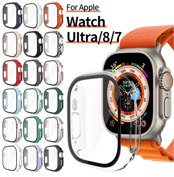 Für Für uhr Ultra 2 Serie 9 45mm 49mm Smart Uhr Serie S8 S9 Smartwatch sport uhren strap box schutzhülle fall