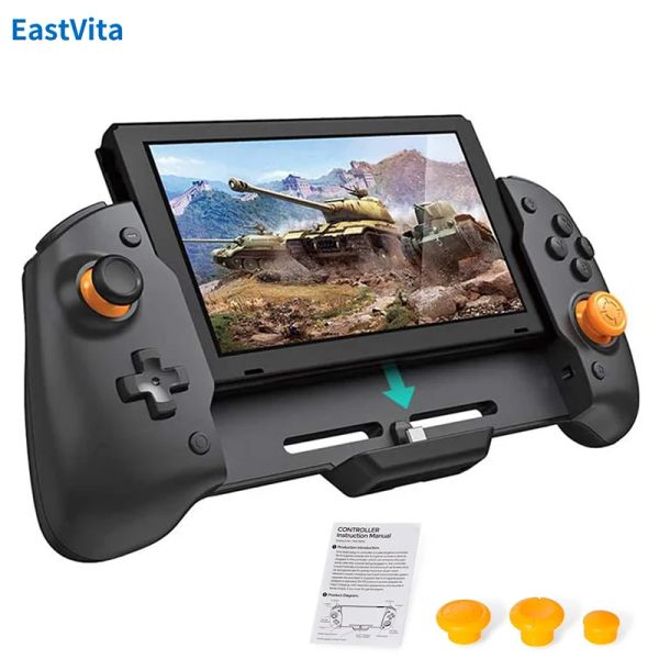 Console TNS19252 Controller di gioco Stick Gamepad Controllo PC wireless Gamepad Impugnatura controller portatile sostitutiva per Nintendo Switch