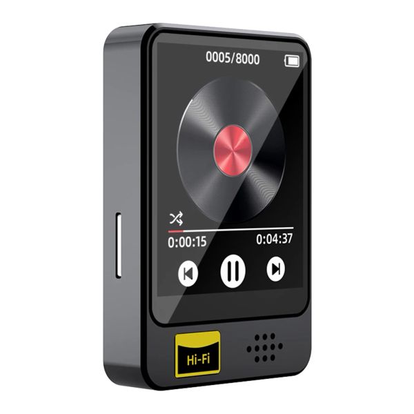 Игроки 8/16/32/64GB Студент Walkman 1.8in Полный сенсорный экран mp3 MP4 Player BluetoothCompatible 5.2 с 3,5 -миллиметровым наушником для любителя музыки