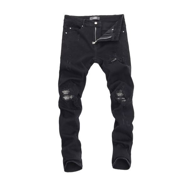 Джинсы amirs Дизайнерские мужские брюки Ksubi для мужчин, рваные джинсовые байкерские джинсы с раскраской, эластичные мотоциклетные костяные джинсы на Хэллоуин, фиолетовые джинсы, мужские новые