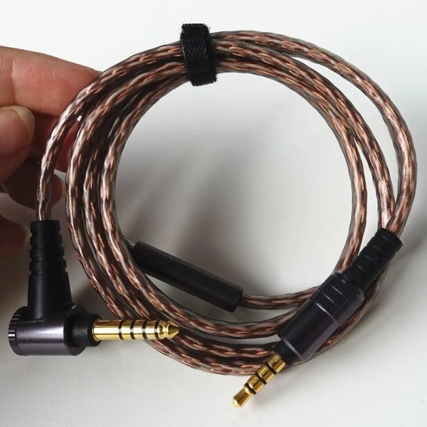 Zubehör Original MUC S12SB1 Kopfhörerkabel AUX Audio 8-adriges Kabel 3,5-Buchse auf 4,4-mm-symmetrischer Stecker Upgrade-Lautsprecherkabel für MDRMV1