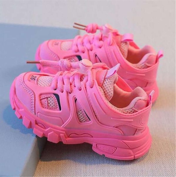 2024 Kinderschuhe Designer-Turnschuhe Frühling Herbst Kinderschuh Jungen Mädchen Sport Atmungsaktives Kind Baby Jugend Einkaufstasche Lässige Trainer Kleinkinder Kleinkinder Sportlich 125ESS