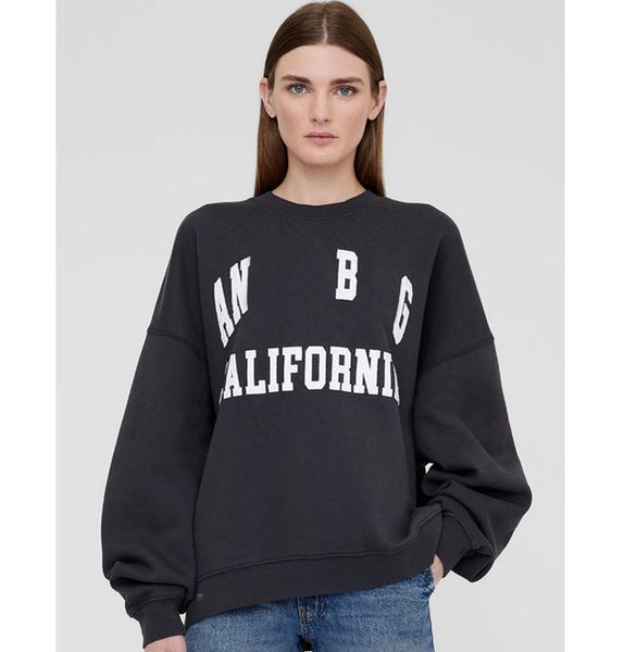 Bings Miles California Sweothirts Women Women Vintage Black Letters Impred suéter 24SS Designer Pullingpers Hoodies