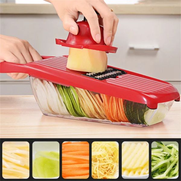 Strumenti Coreano Grattugia per carote Accessorio Gadget da cucina per la casa Chopper di verdure Processore Gadget Accessori per affettaverdure