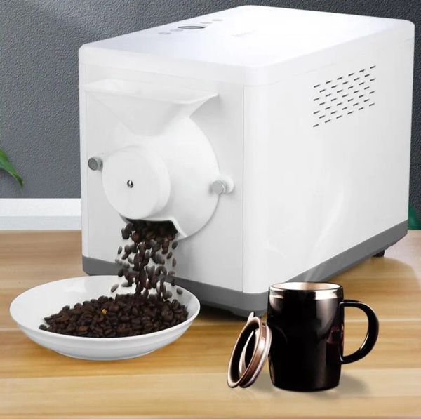 Strumenti Tostatrice per chicchi di caffè, con chicchi di caffè tostati in casa, frittura automatica, forchetta per torrefazione per tostatura di caffè ad aria 3Lcukyi