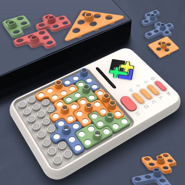 Steuern Sie Giiker Super Block Smart Puzzle-Spiel, 1000+ Level-Up-Herausforderungen, Denksportaufgaben, interaktives Fidget-Spielzeug, Kindergeschenke