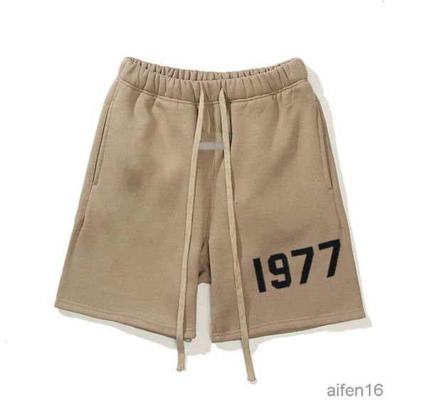 Mens Shorts Ess Tasarımcı Konforlu Bayan Unisex Giyim% 100 Saf Pamuk Spor Moda Büyük Boy S ila 3xl
