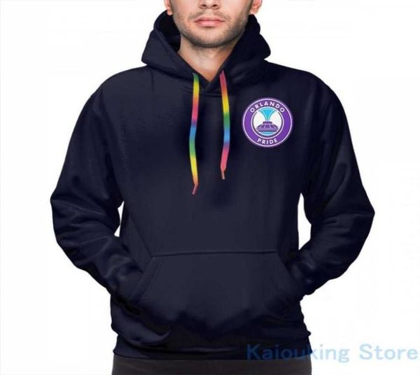 Moletom com capuz masculino para mulheres engraçado Orlando Pride estampa casual moletom com capuz Streatwear85027565336500