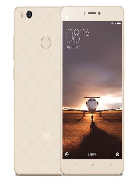 Original Xiaomi Mi4s Mi 4s 4G LTE Celular 3GB RAM 64GB ROM Snapdragon 808 Hexa Core Android 50quot 13MP ID de impressão digital Smart4381182