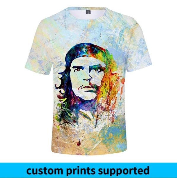 Men039s Magliette Che Guevara 3D Stampato Moda T Shirt Donna Uomo Estate Manica Corta 2022 Stile Casual Tshirt Trendy Streetwea3929029