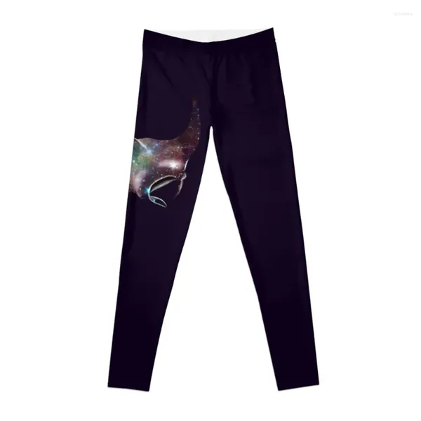 Pantaloni attivi Galaxy Manta Ray Leggings Pantaloni sportivi da jogging Palestra da donna