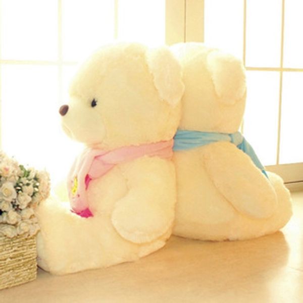 2024 подарок на день рождения, подарок на День Святого Валентина, шарф, детский медвежонок, свадебная плюшевая игрушка, высокое качество, кукла Тедди, 2 цвета, размер 30 см