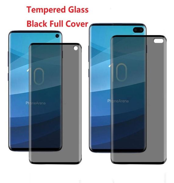 Антибликовое стекло для Samsung Galaxy S10 Plus S10e Privacy HD закаленное стекло Samsung Galaxy S20 FE A51 Защитная пленка для экрана5773701