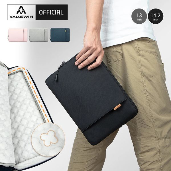 Чехол для ноутбука, сумка для Macbook Air Pro 13, 142 дюймов, мягкий чехол для планшета, портфель для переноски ноутбука, Matebook HP Dell 240223
