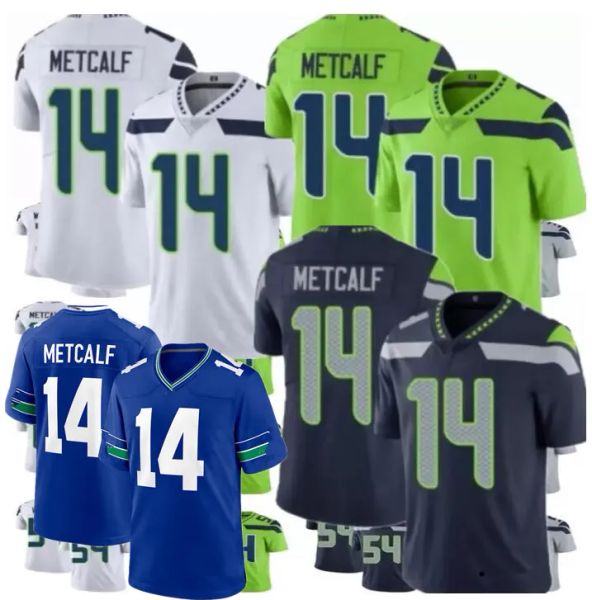 Atacado Devon Witherspoon Jaxon Smithnjigba Jersey DK Metcalf Jamal Adams Bobby Wagner Quandre Diggs Kenneth Walker III Geno Smith Tyler Lockett