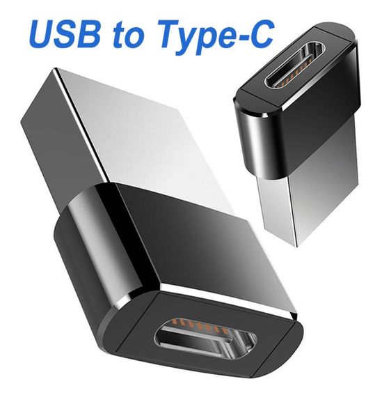 Телефонные адаптеры Тип C Женский к USB 20 Тип A Мужской Порт OTG Адаптер-конвертер для Samsung Xiaomi Huawei Andriod Ноутбук PC1994754