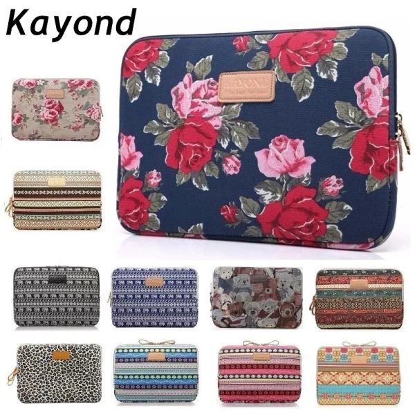 Rucksack Kayond Marke Laptop Tasche 10,11,12,13,14,15,6 Zoll Leinwand Mann Dame Hülse Fall Für MacBook Air Pro iPad Tablet Notebook Dropship