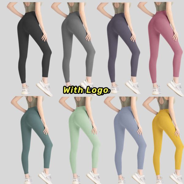 Lu Align Pant LuLuG Outfit Fitness Gym Push Up Leggings Mulheres Cintura Alta Calças de Yoga Esportes Femininos Calças de Treinamento Mulher Treino Sportswear Jogger Gry Lu-08 2024