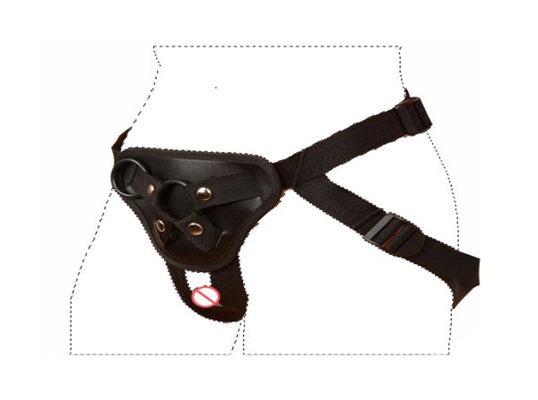 Strapon Dildo Pantaloni per le donne Accessori gay Strap on Pene Bondage Harness Strapons Fondo Giocattoli del sesso per le donne Sesso adulto Produc2221151