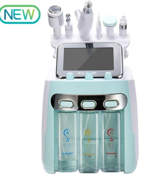 New Oxygen H2 O2 Hydra Peels Hydro Facial Face Cleaning Dermoabrasione Facial Peel Machine per Spa beauty Machine con DHL6187880