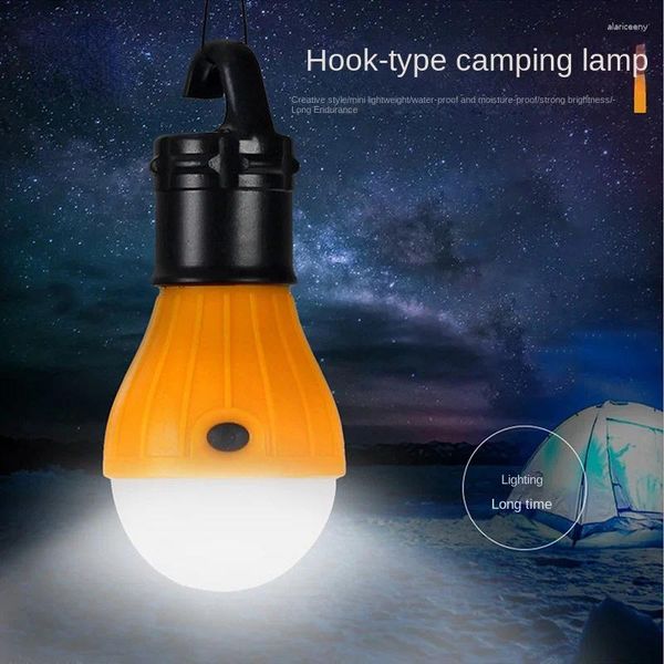 Lanternas portáteis de acampamento leds luzes de pesca lâmpada bateria ao ar livre caminhadas tenda iluminação emergência longa duração