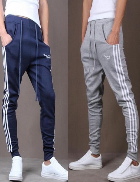 Quem joggers nova fashioncasual harem sweatpants calças esportivas sarouel masculino treino bottoms para treinamento de pista j8211612