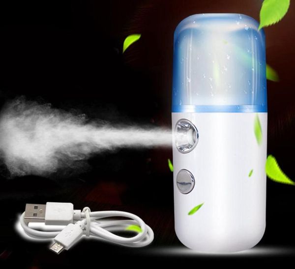 Drop 30 ml Nebel Sprayer Tragbare Mini Handheld Sommer Feuchtigkeitsspendende Gesichts Dampfer Gesicht Dampfer Luftbefeuchter Nebel Spray Schönheit S8839519