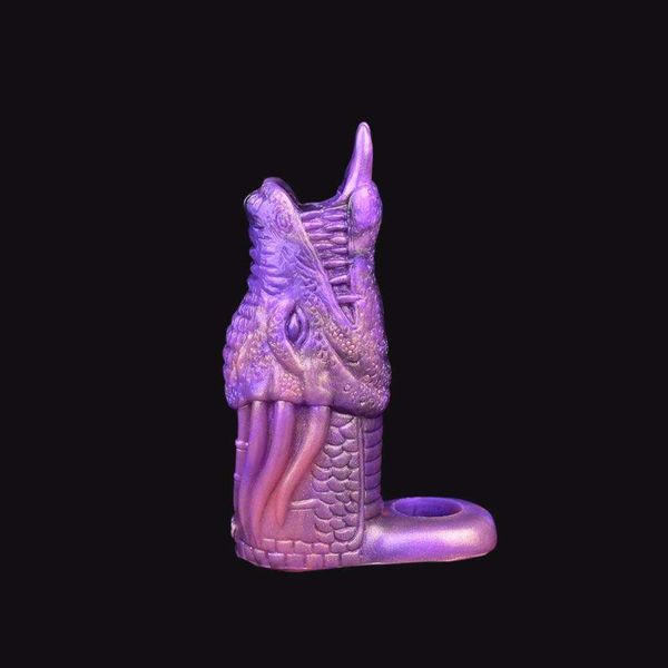Nxy masturbadores dragão subduing conjunto pênis capa exposta glande crescimento suprimentos masculinos alongados e ousados brinquedos sexuais ampliados