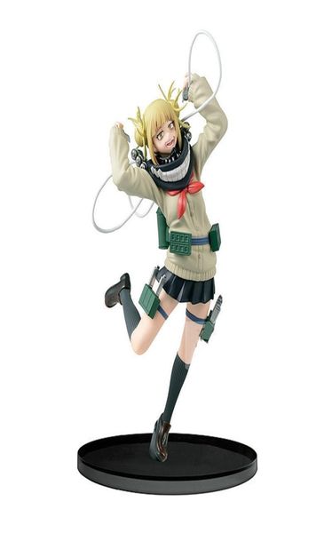 Anime meu herói academia figura 16cm cruz meu corpo himiko toga figuras de ação pvc modelo colecionável brinquedos estatueta 2205239286315