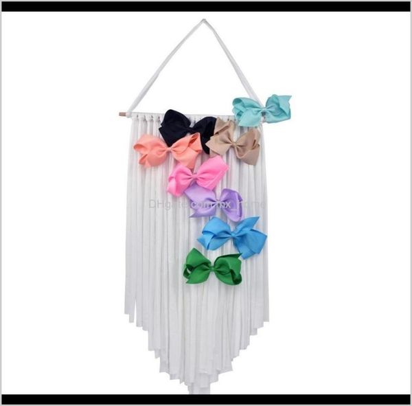 Ins Baby Bögen Halter Mädchen Haare Clips Lagerung Organizer Tragbare Hairwear Gürtel Haus Dekor Kinder Bogen M61Kk Zubehör Ogow68105928