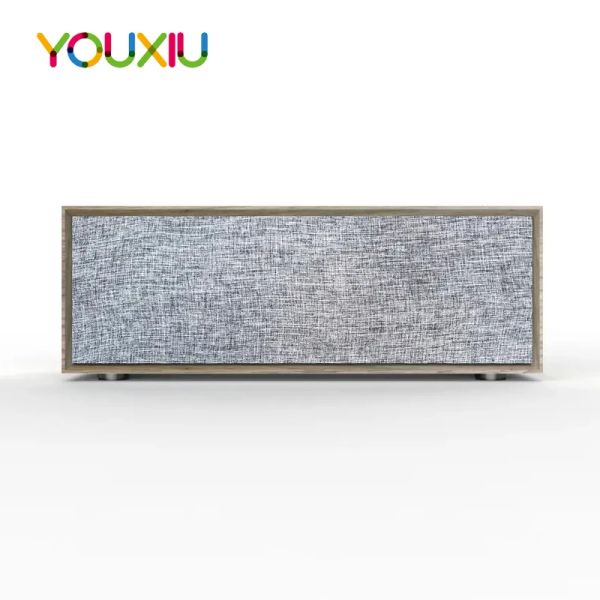 Lautsprecher 60 W Holz-Regallautsprecher Hochleistungs-Audiolautsprecher Passiver Heimkino-Lautsprecher für Enthusiasten Hifi-Stereo-Computerlautsprecher