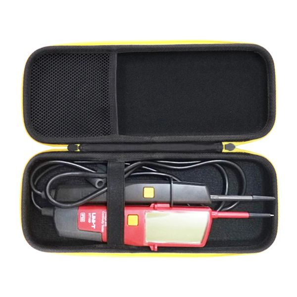 Acessórios mais novos Bolsa de armazenamento de caixa de proteção Hard Protect Case de capa para unidade Voltímetro digital UT18B UT18D AC DC TOLTAGE CONTINUNITY Tester