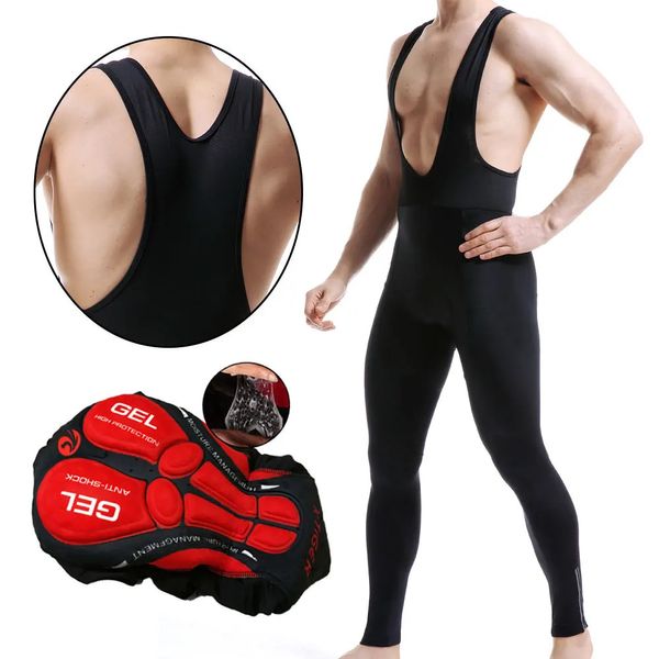 X-Tiger Radsport-Trägerhose, lang, 5D gepolstert, Mountainbike-Strumpfhose, Leggings, Outdoor, Herren-Fahrradhose, Reiten, Radfahren, UPF50 240223