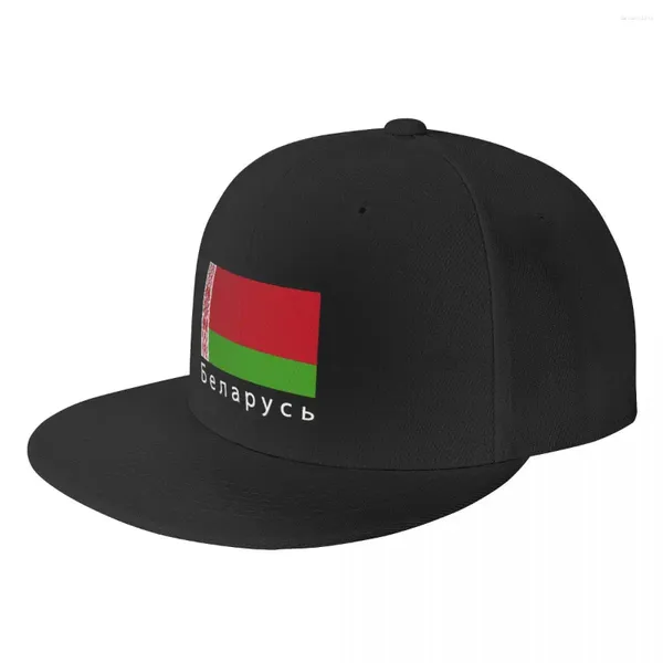 Ballkappen, klassische Flagge von Weißrussland, Weißrussland, Hip-Hop-Baseballkappe für Männer und Frauen, individuelle Snapback-Unisex-weißrussische stolze Papa-Mütze im Freien