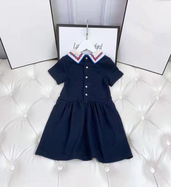 Kind Mädchen Blumenkleider Set 100150cm Modedesigner Farbe Boutique Kleidung Baumwollmaterialien ganze Outfits Sommer 20225930135