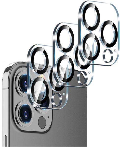 Proteggi schermo per fotocamera in vetro temperato 3D per Iphone 14 13 Pro MAX 12 Mini 11 Smart Cell Phone Fotocamere premium Film Obiettivo pellicola Wit1626638