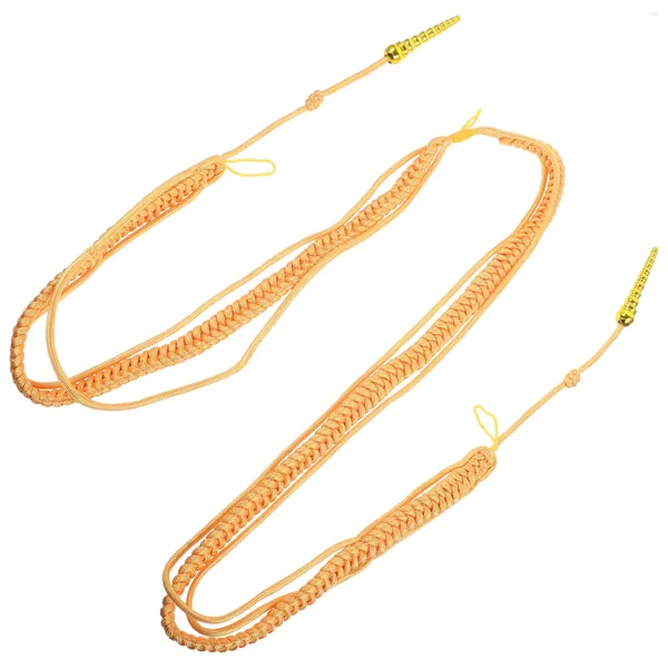 Berretti a sfera intrecciati Aiguillette Cord Uniforme Costume Cosplay Accessori per la decorazione di vestiti fai-da-te